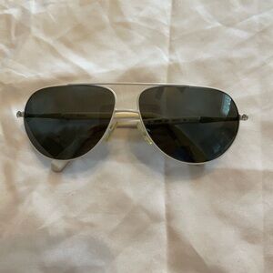 Calvin Klein White Sunglasses